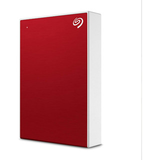 Seagate One Touch 5TB External HDD with Password Protection – Red for Windows and Mac