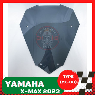 Xmax 2023 ทรงซิ่ง (YX-08) ชิวบังลม Yamaha for Xmax ชิวบังลมหน้า X-max ชิวแต่ง yamaha ชิว All-New Xmax บังลมXmax 2023