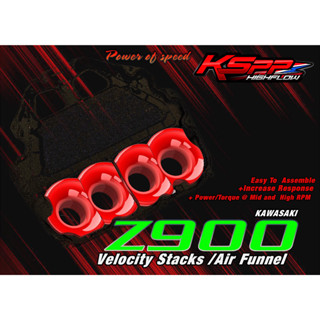 ปากแตรแต่ง KSPP สำหรับ Z900 Kawasaki Velocity stack