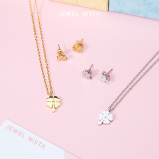 lucky clover necklace สร้อยคอจี้ใบโคลเวอร์