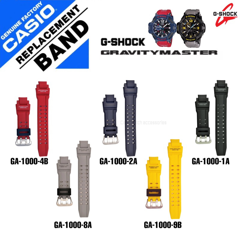 สาย G-Shock แท้สายรุ่นนักบิน GA-1000 GA-1000,1100  GW-A1000,1100  G-1400,GW-4000 Ga1000