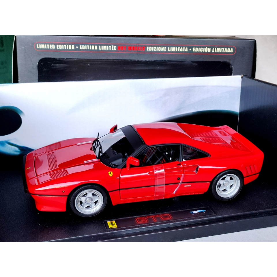 โมเดลรถ288GTO 1/18 โมเดลรถFerrari288GTO 1:18 โมเดลรถFerrari 1/18 โมเดลรถ Ferrari 1:18 Hotwheels Ferr