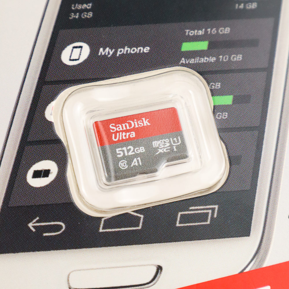 SanDisk Ultra microSDXC, SQUAC 512GB, A1, C10, U1, UHS-I, 150MB/s R (SDSQUAC-512G-GN6MN ) ( เมมโมรี่การ์ด ไมโครเอสดี การ - รูปที่ 3