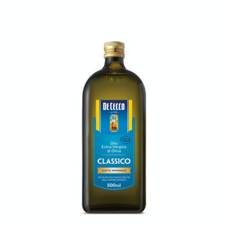 เด เชคโค น้ำมันมะกอก บริสุทธิ์ พิเศษ คลาสสิคโค 500 มิลลิลิตร - De Cecco Extra Virgin Olive Oil Classico 500ml