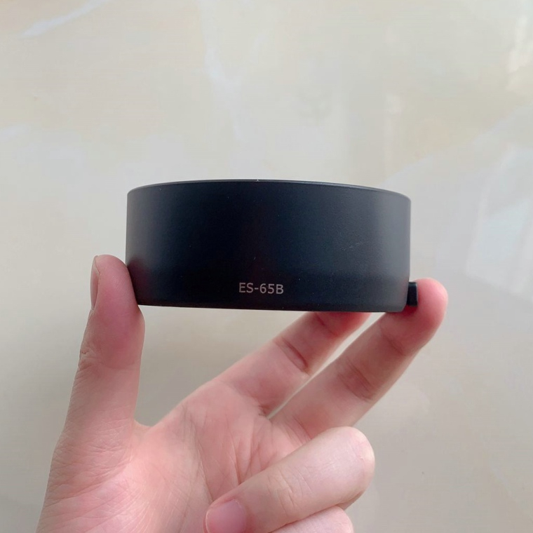 ES-65B Hood for Canon RF 50mm F1.8 STM เลนส์ฮูด แคนนอน กลม Hood Canon RF 50 mm F 1.8 STM