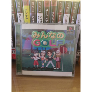 แผ่นแท้ Ps1 : GOLF  มือ2  ของแท้ zone japan