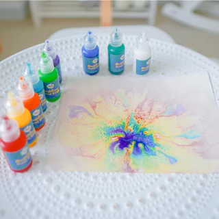 Jarmelo (Joan Miro) เซ็ตศิลปะระบายสีบนผิวน้ำ Marbling Paint Kit ของเล่นเด็ก 2-3 ขวบขึ้นไป