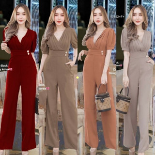 Jumpsuit จั้มสูทขายาว TT17452