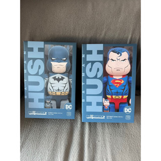 BearBrick Batman &amp; Superman Hush Version ของแท้ มือ1