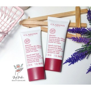 ✨️ New✨️สูตรใหม่บำรุงมือไม่ให้แห้งกร้าน+เล็บแข็งแรงClarins​  Hand and Nail Treatment Balm 30ml.