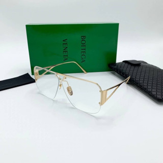 BOTTEGA VENETA EYEWEAR  โทนสีนิยม กับทรงหกเหลี่ยม คุณภาพดีที่สุด สินค้าพร้อมส่งค่ะ กันแดดเต็มประสิทธิภาพ UV400