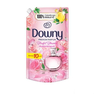 Downy ดาวน์นี่ น้ำยาปรับผ้านุ่มสูตรเข้มข้นพิเศษ กลิ่นหอมดอกไม้บานสะพรั่ง ถุงเติม 1200 มล.