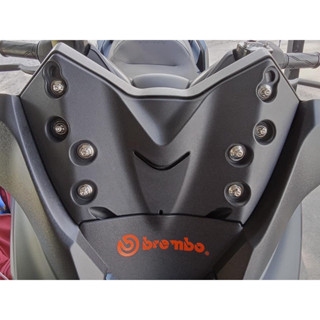 น๊อตชิวใน หัวเฟือง Xmax ( น๊อต8ตัว+แหวนบาง8ตัว)ชิวตามรูป สีเ…