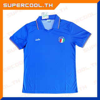 Diadora Italy 1990 Vintage Jersey เสื้อบอลอิตาลีย้อนยุค19900