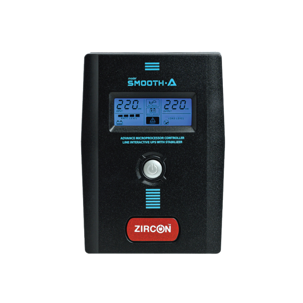 UPS (เครื่องสำรองไฟฟ้า) zircon Smooth-A 1000VA 550W ***กรุณาสั่งครั้งละไม่เกิน 4 ตัว*** BY N.T Computer