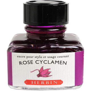 J HERBIN Fountain Pen Inks Rose cyclamen (C13066T) / น้ำหมึกสำหรับปากกาหมึกซึม สีชมพูกุหลาบ Cyclamen แบรนด์ J HERBIN