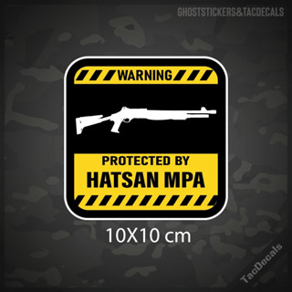 สติกเกอร์รูปปืนลูกซองHatsan HPA สติกเกอร์Tactical ติดรถยนต์ กล่องปืน มอเตอร์ไซค์ ร้านค้า