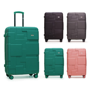 ราคาHQ LUGGAGE กระเป๋าเดินทาง ABS ระบบล็อค TSA 4 ล้อคู่ 360 ํ รุ่น 8833X