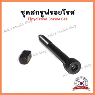 สกรูฟรอยโรส Floyd Rose Screw และเต๋าล็อคสาย ติดตั้งง่าย เกาหลี💯%