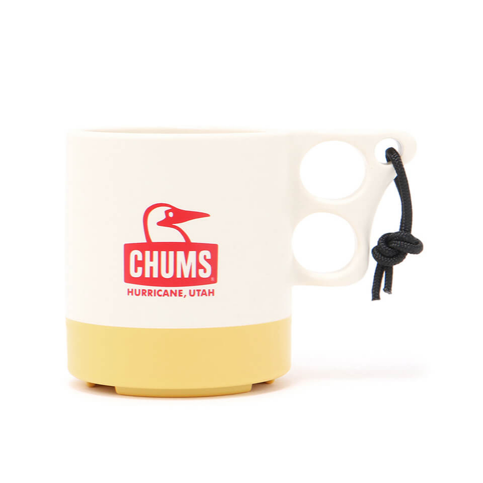 CHUMS - CAMPER MUG CUP-NATURAL/YELLOW2 แก้วน้ำ ขนาด 250 มล.