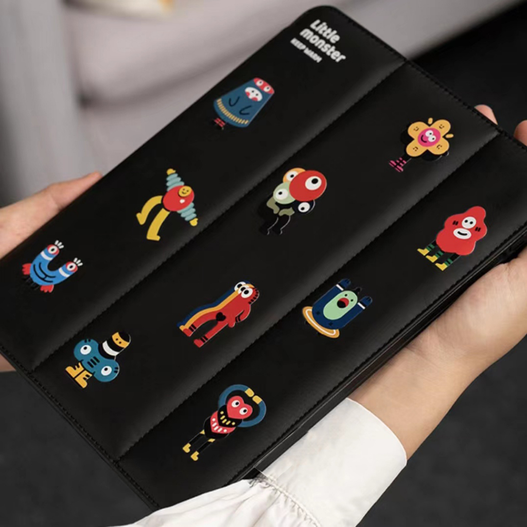 จัดส่งภายใน24ชั่วโมง เคสไอแพด Gen9 Air5 แจ็คเก็ตลง cute monster Case ipad Pro 2021 Air6 gen8 mini7