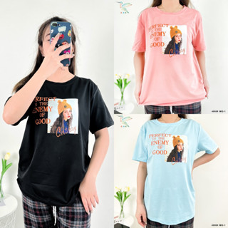 4000 IMG-1# 6 สี  เสื้อยืด สกรีนลายดิจิตอล ผ้าคอตตอนผสม เนื้อผ้าดี