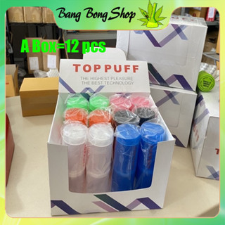 พร้อมส่ง toppuff ขายยกโหล(12 ชิ้น)  ยกลัง บ้องประกรอบขวดน้ำ พกพาสะดวก สำหรับร้านค้า ตั้งโชว์หน้าร้าน ราคาส่ง