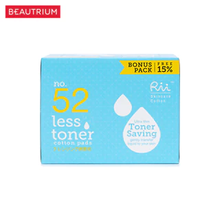 RII No.52 Less Toner Cotton Pads สำลี 120pcs