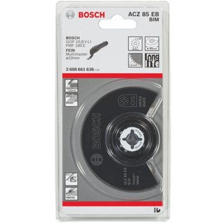 BOSCH ใบตัดไม้/เหล็ก BIM โค้ง 85 มม. #2608661636