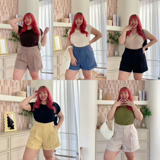 กางเกงขาสั้น รุ่น Mollyshorts05 : Plussizebymolly