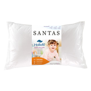 SANTAS หมอนหนุนเด็ก รุ่น DACRON® HOLLOFIL® BABY แถมฟรีปลอกหมอน คละสี คละลาย