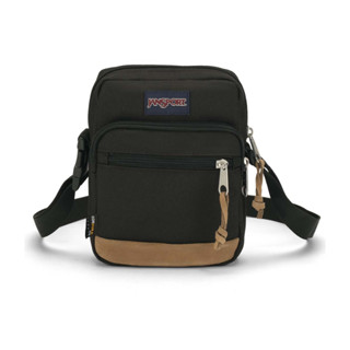 JanSport รุ่น CORE CROSSBODY - กระเป๋าสะพายข้าง ผ้า Cordura ก้นกระเป๋าหนังแท้ JS0A7ZNV กระเป๋าสะพายไหล่ หญิง ชาย