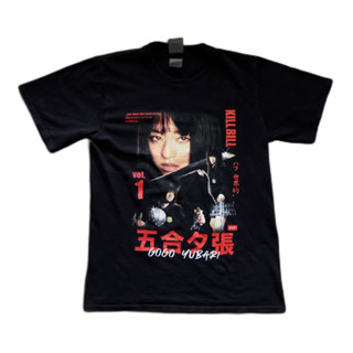 HUF x Kill Bill "Gogo Yubari" อก 19 นิ้ว ยาว 27 นิ้ว สีดำ มือสอง ของแท้