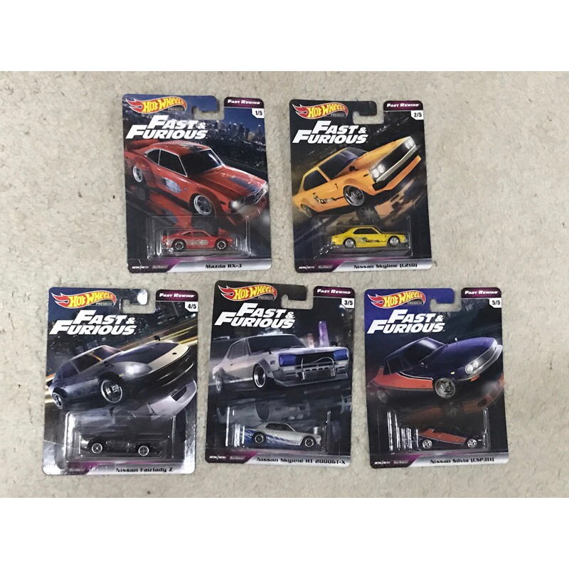 Hot Wheels Fast Furious Fast Rewind