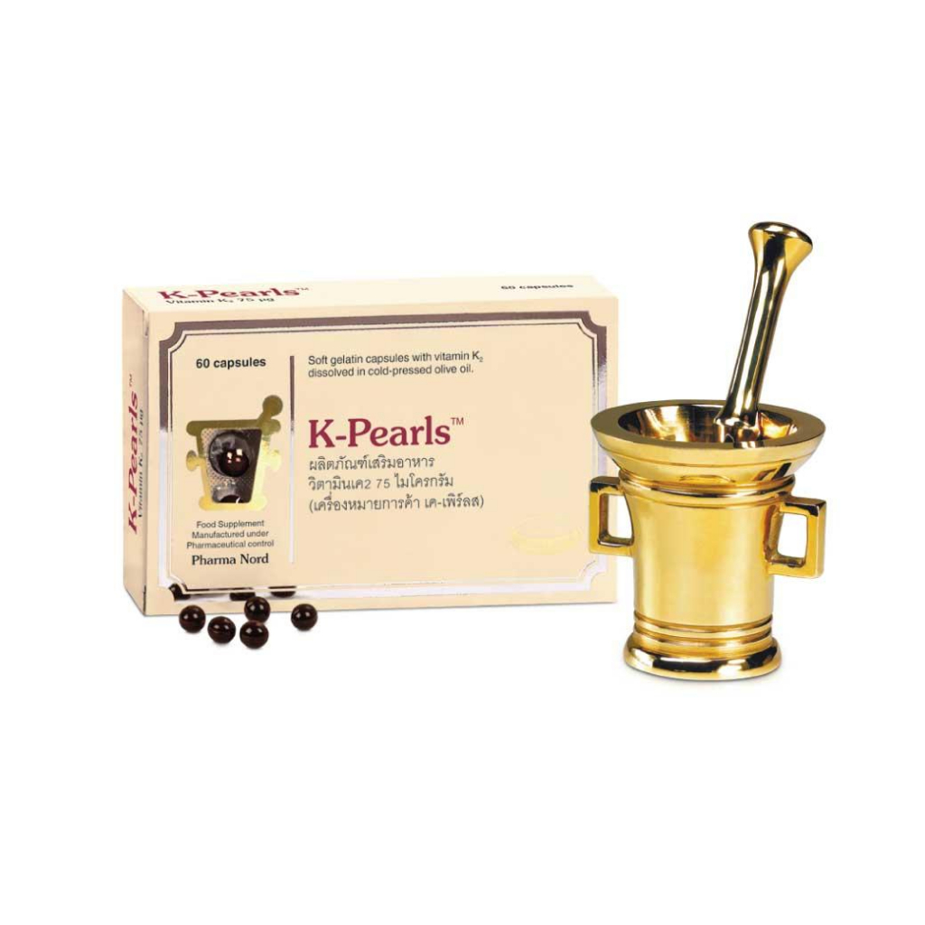 พร้อมส่ง!!! Pharma Nord K-Pearls วิตามิน K2 75 ไมโครกรัม [150 แคปซูล]