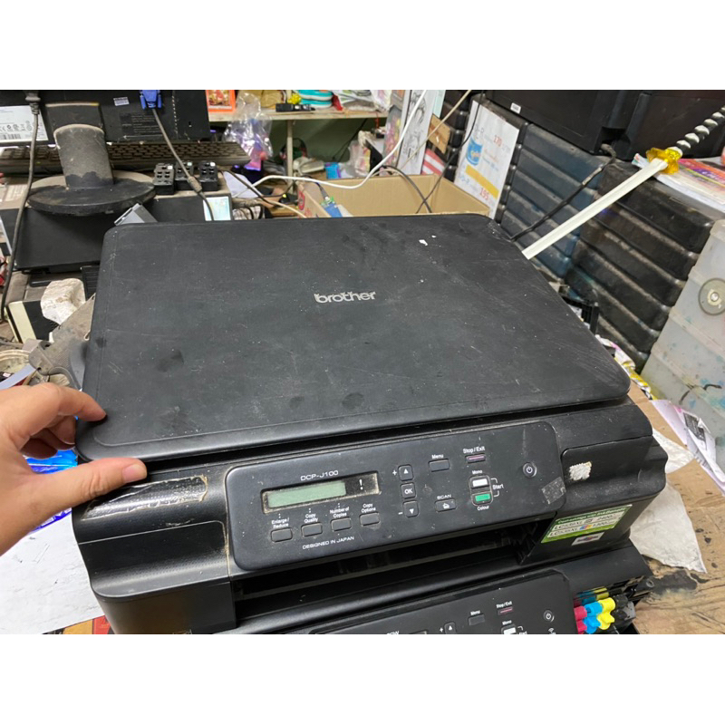 scanner Brother DCP-J00 มือสอง  (จะแกะจากเครื่องหัวพิมพ์ตัน ให้ครับ)