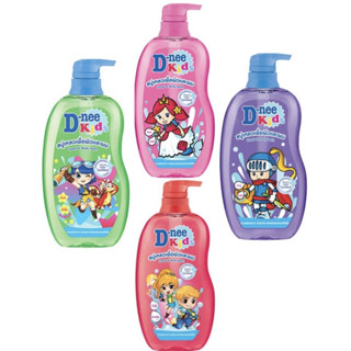 (ซื้อ1แถม1) D-nee Kids Head &amp; Bofy Bath ดีนี่ คิดส์ เฮด แอนด์ บอดี้ บาธ สบู่เหลวเพื่อผิวและผม 400 มล. มี 4 กลิ่น