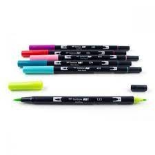 ปากกาสีน้ำ หัวพู่กัน Tombow Dual Brush Pen สีต่างๆ (2)
