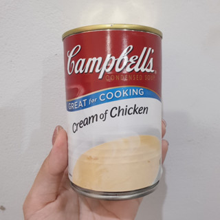 Campbell soup cream of chicken ซุปครีม ไก่ชนิดเข้มข้นนำเข้าจากอเมริกา🇺🇸