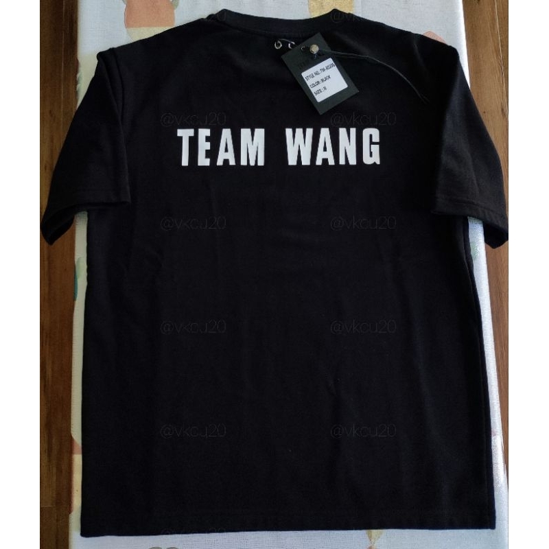 พร้อมส่ง🎉 Team Wang Original (คอลแรกทีมหวัง) T-shirt เสื้อยืด ทีมหวัง ไซส์ 2 ใส่+ซัก 1 ครั้ง ของแท้