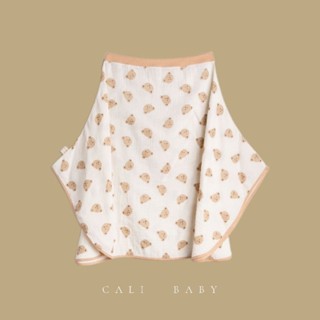 ราคา👘ผ้าคลุมให้นม ผ้ามัสลินเกาหลี ป้าย Cali Baby👩‍🍼สไตส์คุณแม่ยุคใหม่ 🐻🐰🌻🌷สินค้าพร้อมส่ง🚚