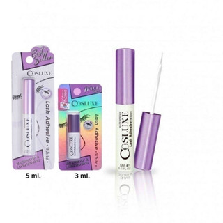 (แท้) Cosluxe Lash Adhesive กาวติดขนตา 1ml 3ml 5ml.สีขาว