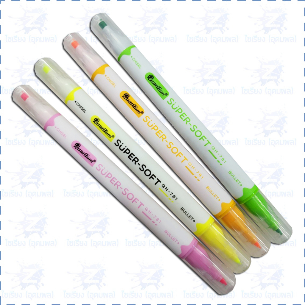 ปากกาเน้นข้อความ Quantum QH-781 Supersoft Highlighter