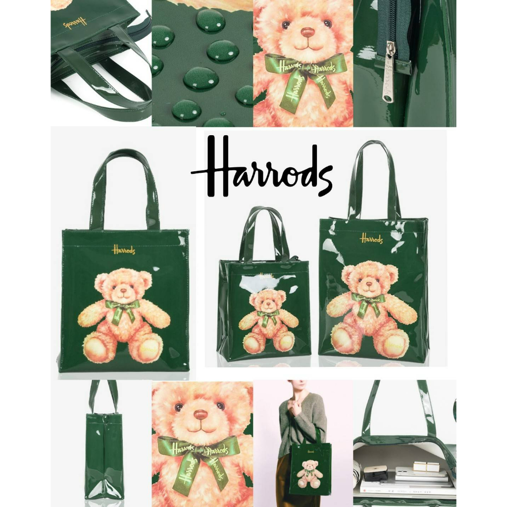Harrods London Top-handle Shopping Bag Code:B10D170166 แบรนด์แท้ 100% งาน Outlet