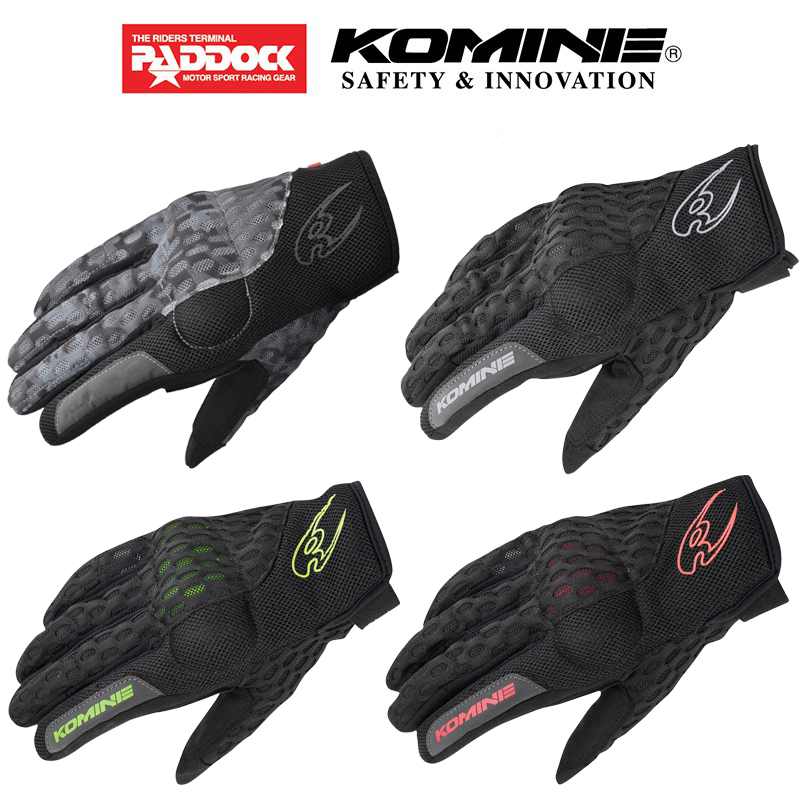 KOMINE ถุงมือ รุ่น GK-243 ***กรุณาอ่านรายละเอียดก่อนสั่ง***