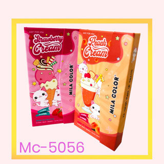 No. MC-5056 MILA COLOR ice cream make up palette เซ็ตเครื่องสำอางค์ มิลา คัลเลอร์ ไอศกรีม เมคอัพ พาเลท ครบเซ็ตที่เดียว