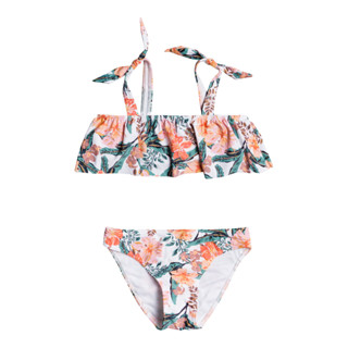 ROXY ชุดว่ายน้ำ Love Is Big Flutter Bikini Set เด็กโต 8-14 years 203 ERGX203307-WBB8