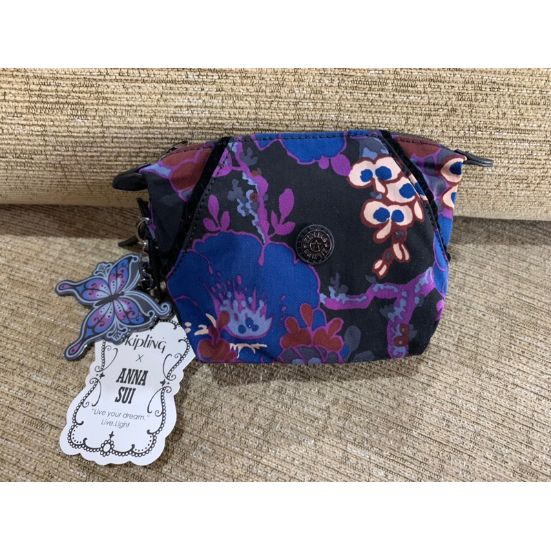 Kipling x Anna Sui mini pouch