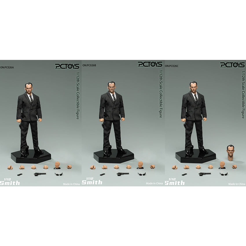 CTOYS 1/12 : Agent Smith  มี2แบบให้เลือก