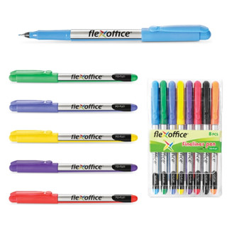 FLEXOFFICE FINELINER FO-FL01 ปากกาหมึกซึม flexoffice ขนาดหัว 0.3mm